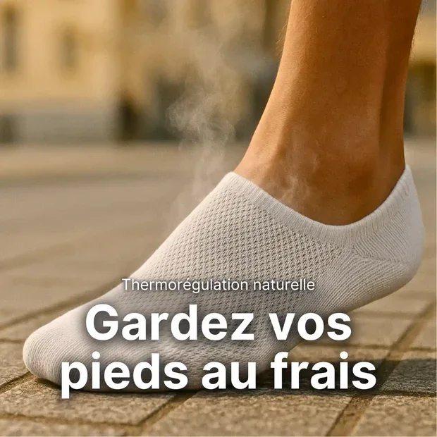 Chaussettes invisibles en Bambou Sokalia® ✨LIVRAISON GRATUITE✨