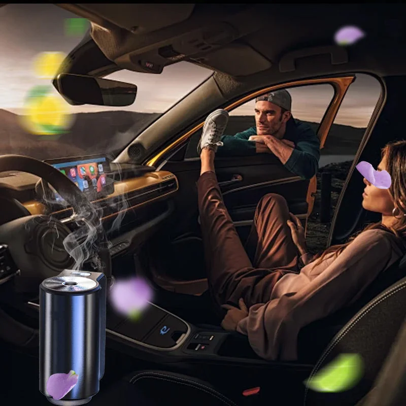 Diffuseur de Désodorisant Intelligent pour Voiture - 10 ml Parfum Naturel
