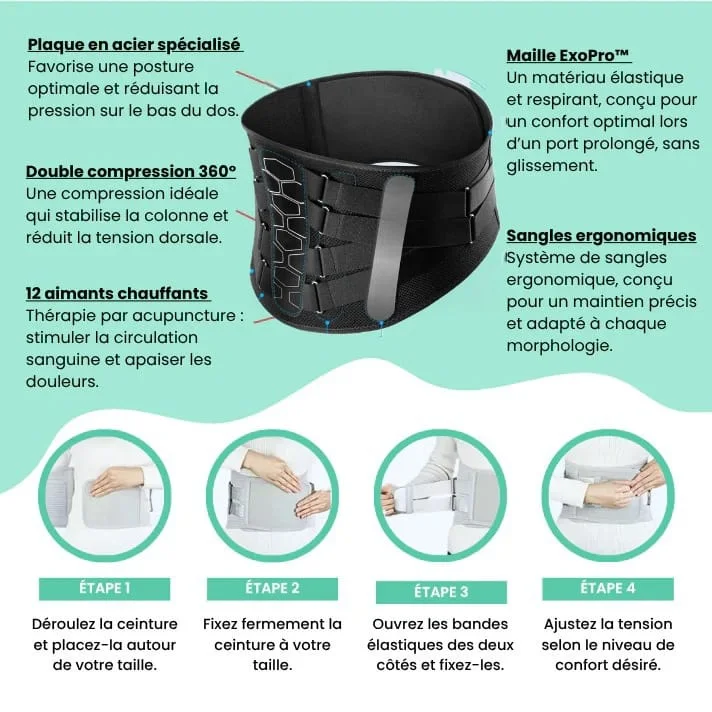LOMBAIRE PRO™｜CEINTURE UNISEXE