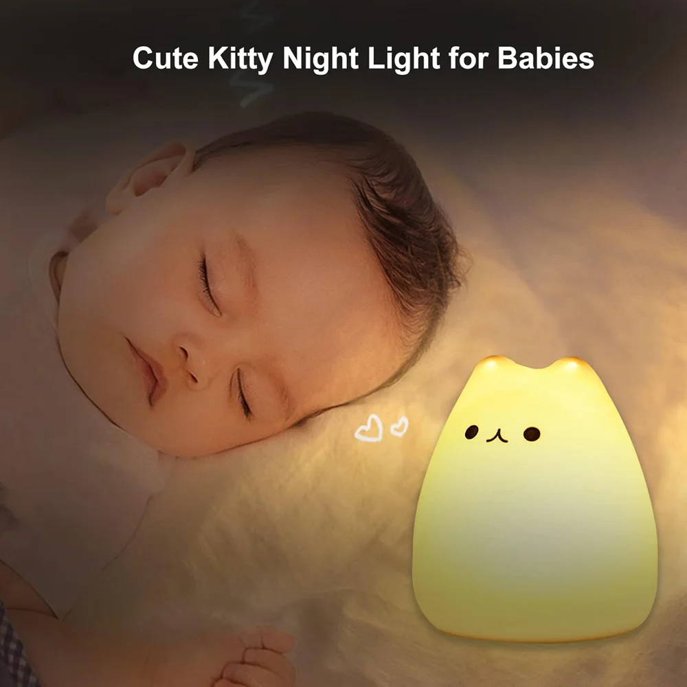 Veilleuse Smart LED en Silicone ✨LIVRAISON GRATUITE✨