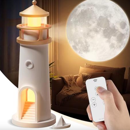 Lampe Phare - Projecteur Lune 🌙LIVRAISON GRATUITE🌙