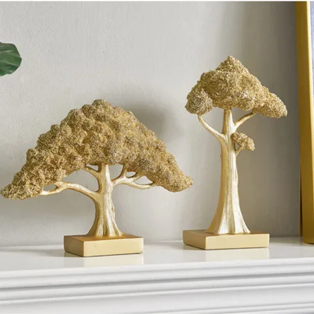 تمثال شجرة المال الذهبي