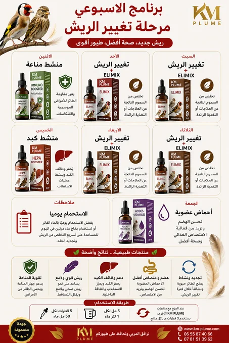 برنامج تغيير الريش