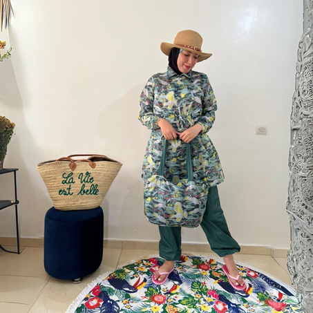 BURKINI 4 PCS AVEC SAC