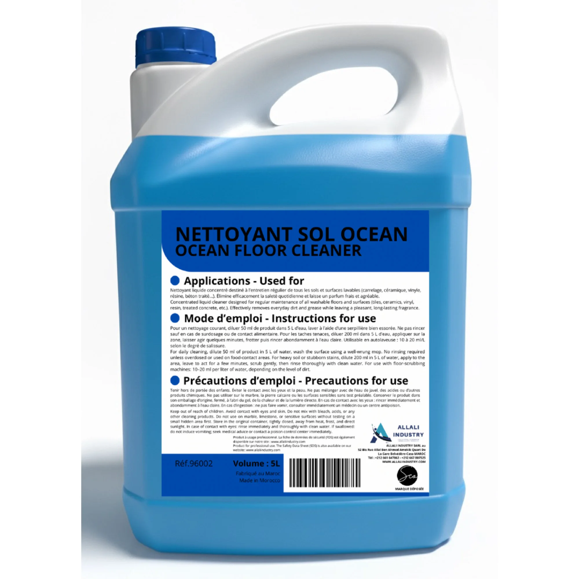Nettoyant Sol Ocean 5L