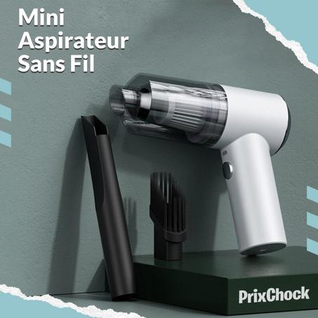 Mini Aspirateur à main Sans Fil Puissant Pour Maison & Voiture (Promo Fin D'ànnée)