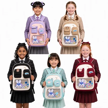 🎒 Set Sac à Dos 3 en 1 – Tout-en-Un