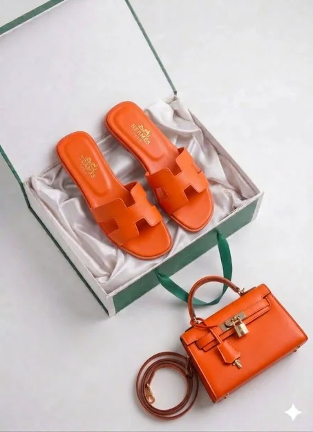 طقم صندل + حقيبة 👡👜