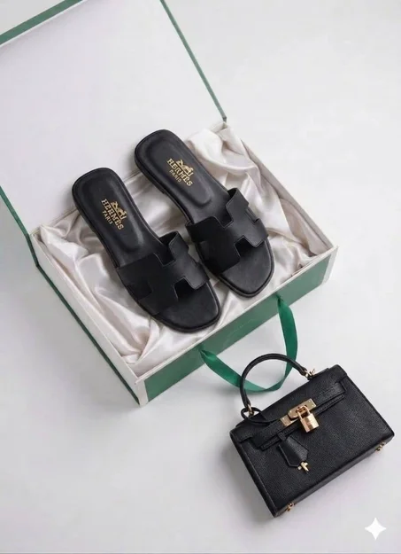 طقم صندل + حقيبة 👡👜
