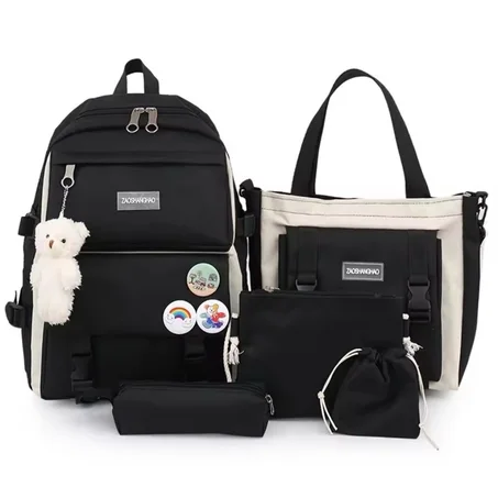🎒 Set Sac à Dos 5 en 1 – Tout-en-Un