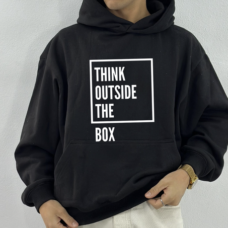 Outside The Box Premium Hoodie Oversized