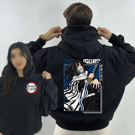 IGURO Premium Hoodie Oversized (Print Avant et Arriere )