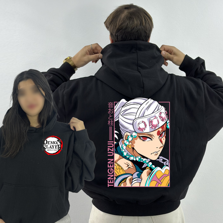 Tengen Premium Hoodie Oversized (Print Avant et Arriere )