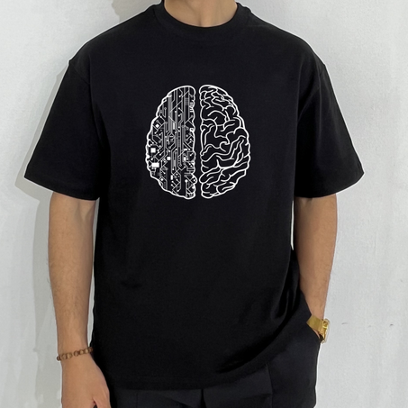 Mind Circuit Oversized Premium T-shirt