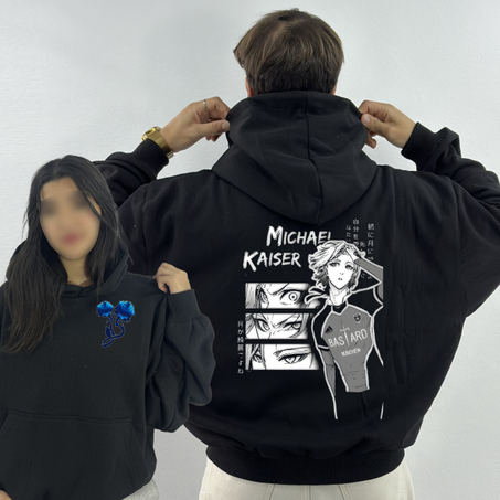 Kaiser Premium Hoodie Oversized (Print Avant et Arriere )