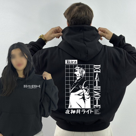 Kira Premium Hoodie Oversized (Print Avant et Arriere )