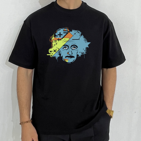 Einstein Oversized Premium T-shirt