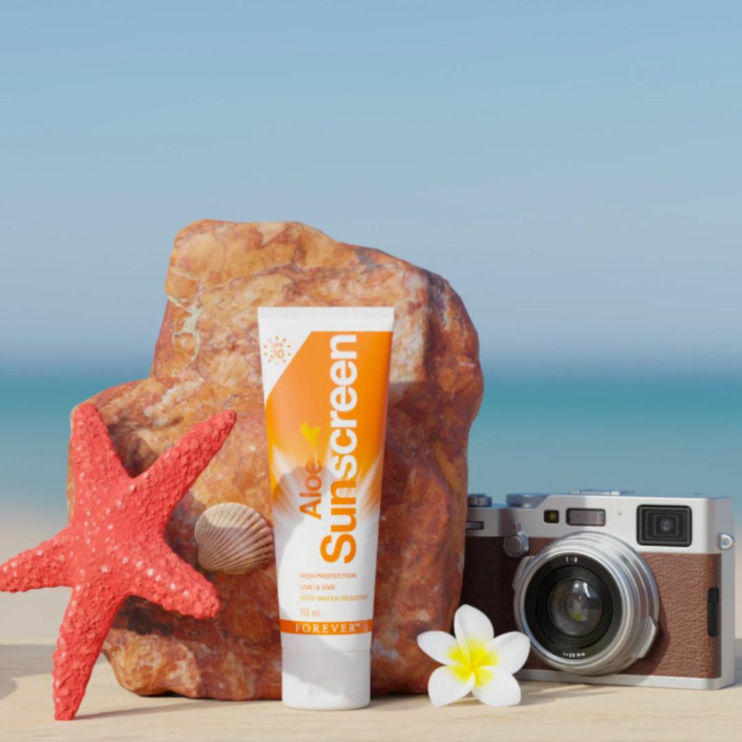 Aloe Sunscreen واقي شمسي