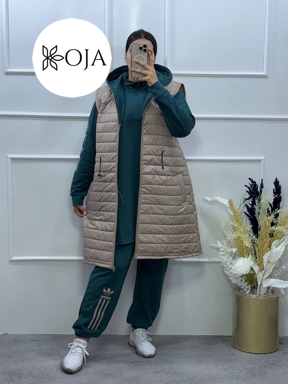 Ensemble de Sport 3 Pièces avec Logo Adidas Brodé – Confort & Style