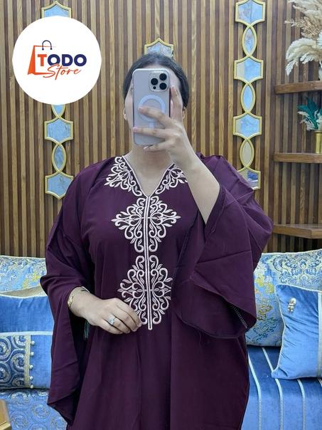 قفطان مطروز هماوي بسفيفة فاليد