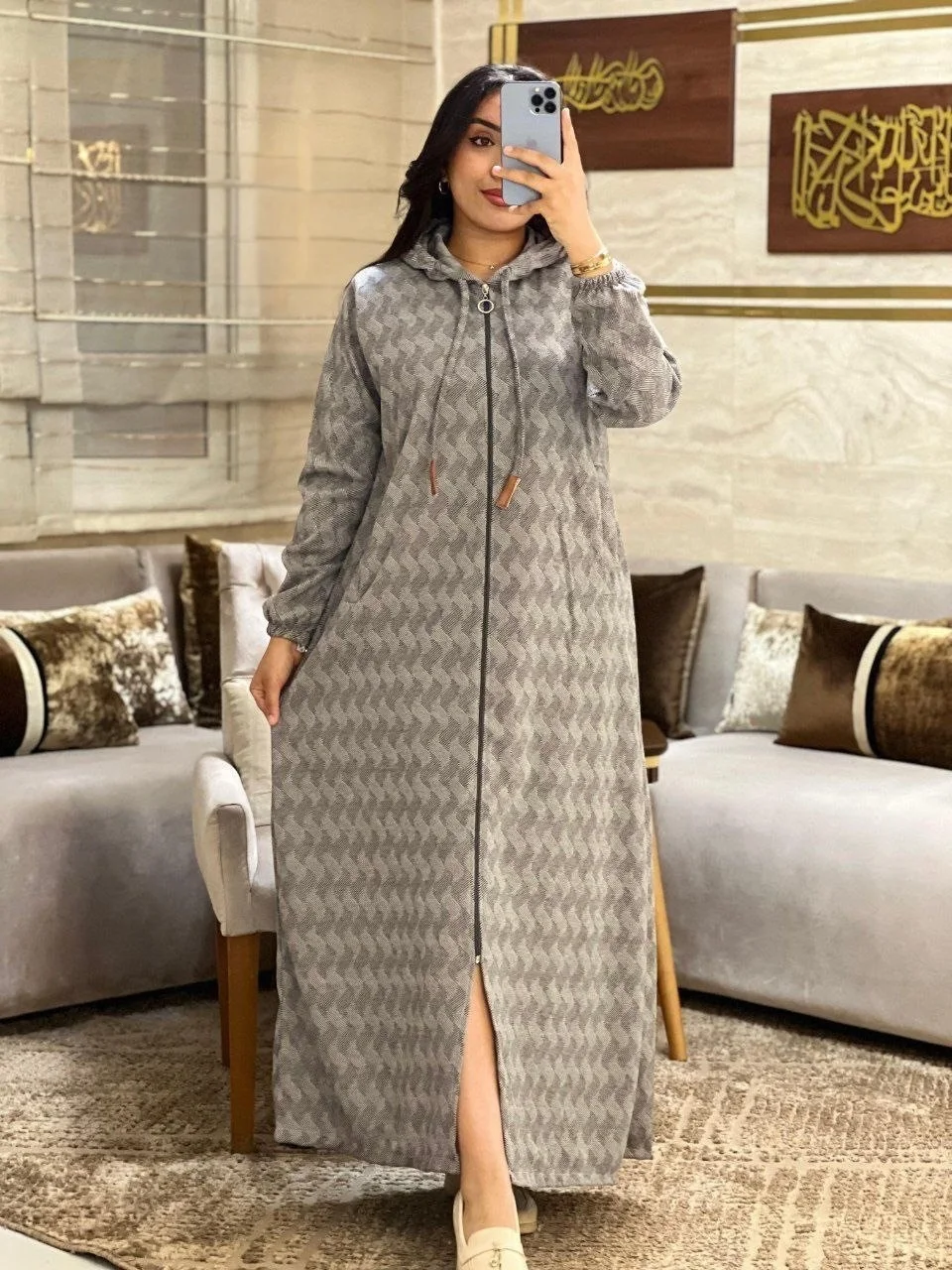 JELLABA moderne avec zip
