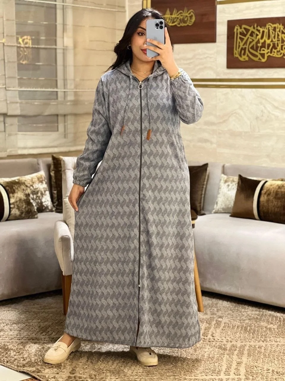 JELLABA moderne avec zip