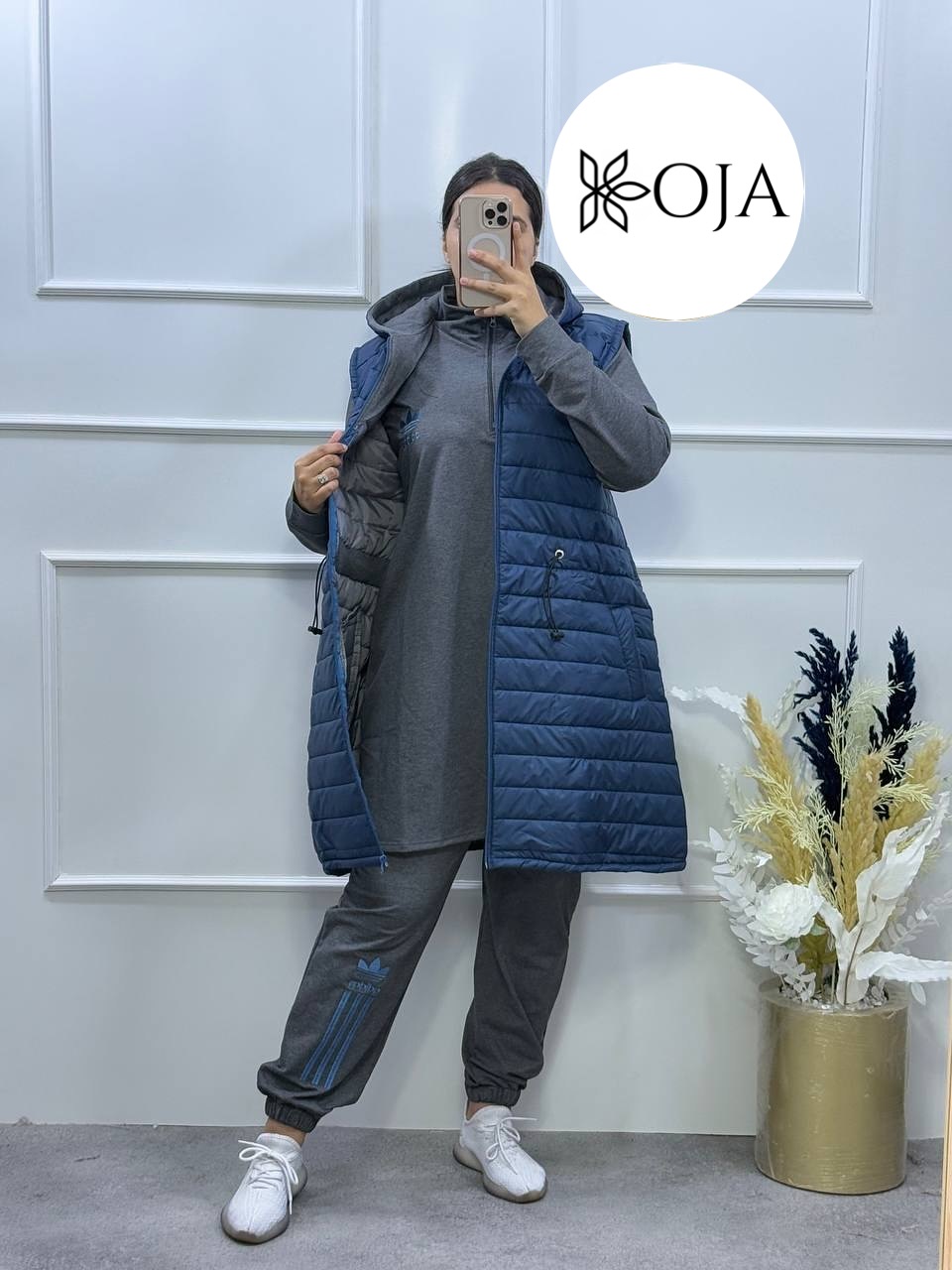 Ensemble de Sport 3 Pièces avec Logo Adidas Brodé – Confort & Style