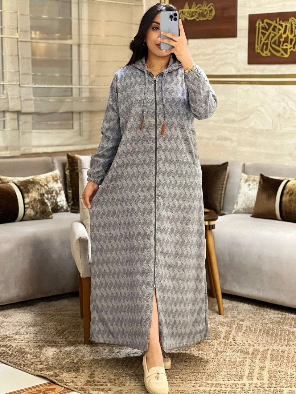 JELLABA moderne avec zip