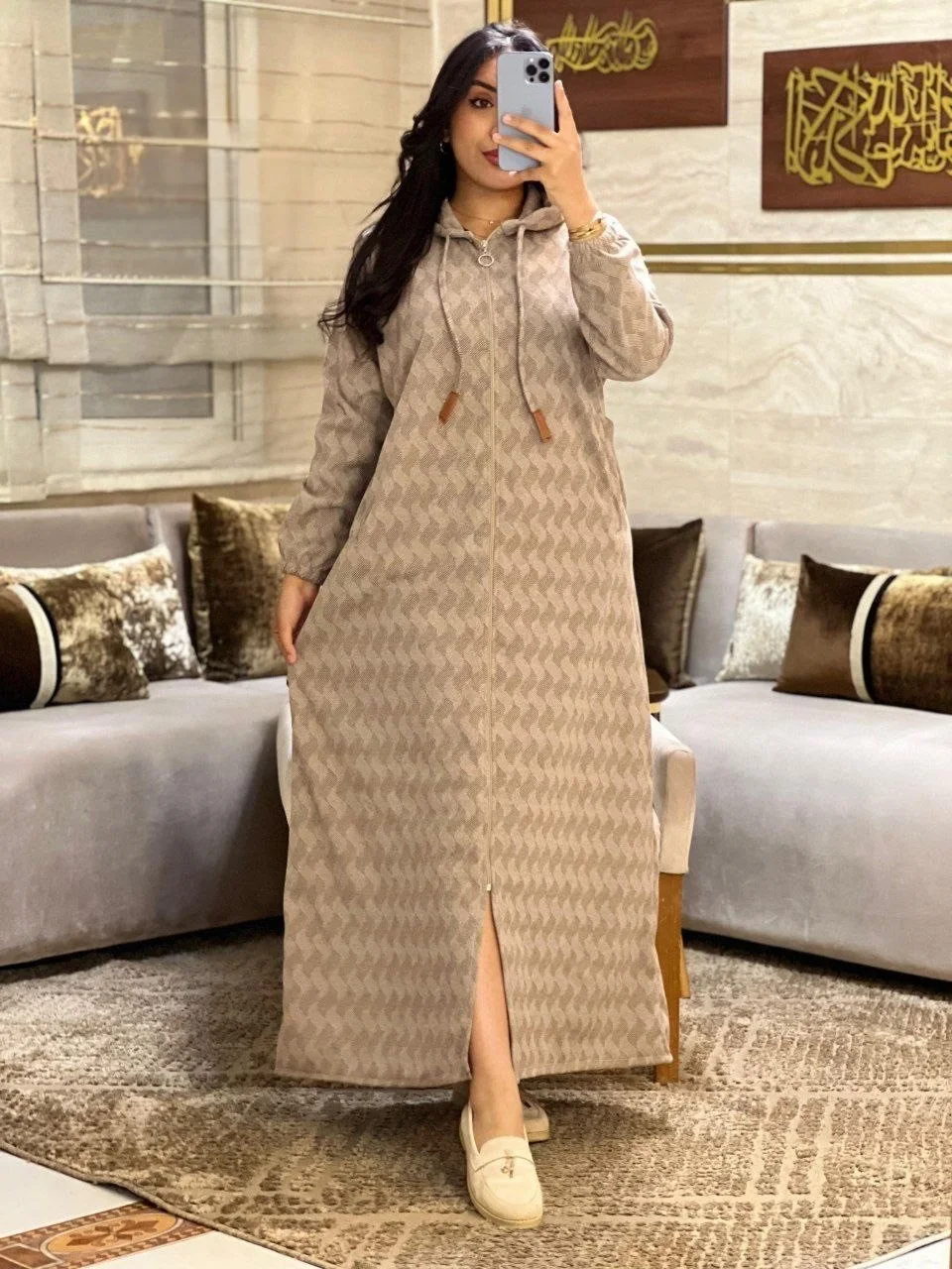 JELLABA moderne avec zip