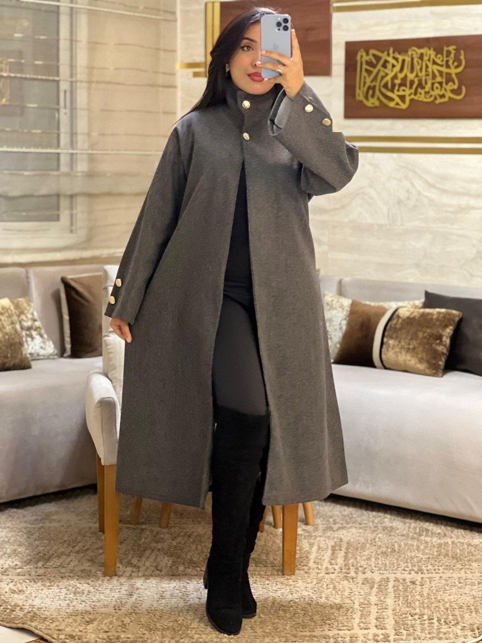 manteau long italien