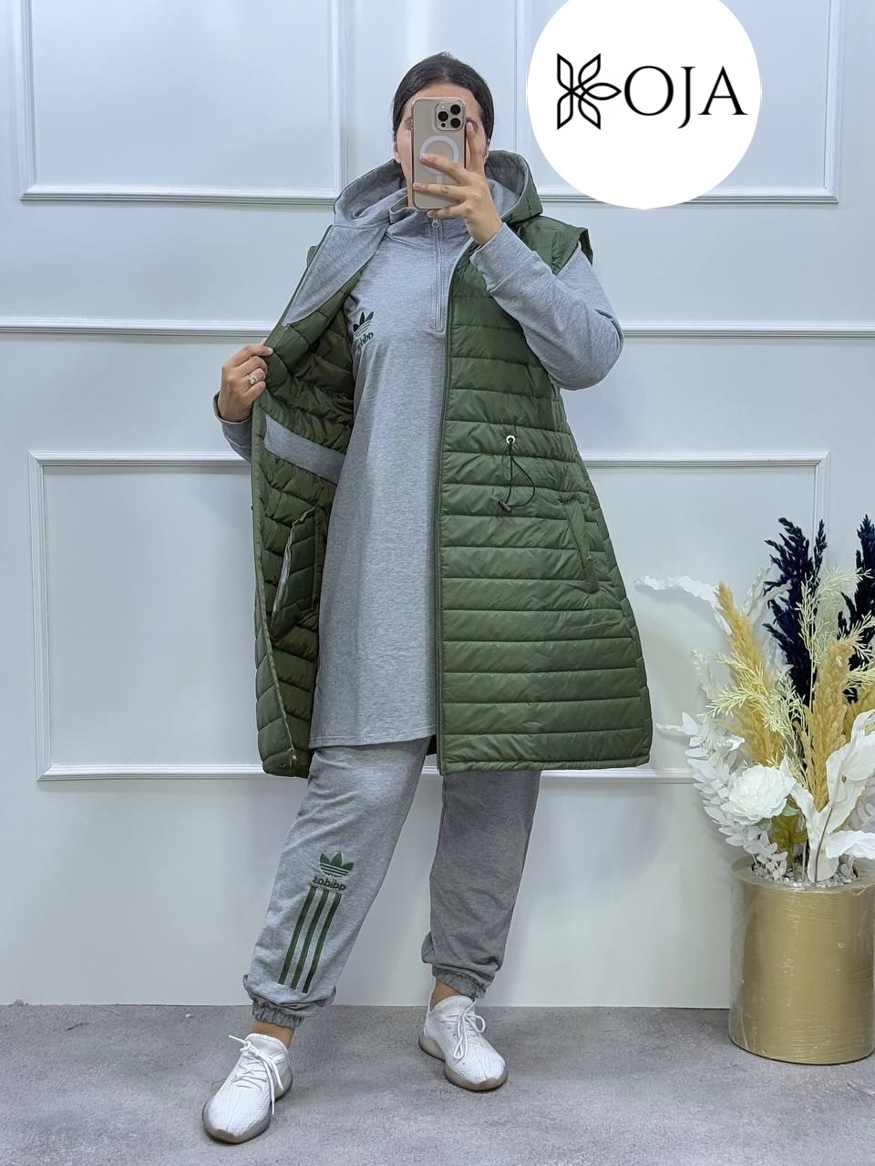 Ensemble de Sport 3 Pièces avec Logo Adidas Brodé – Confort & Style