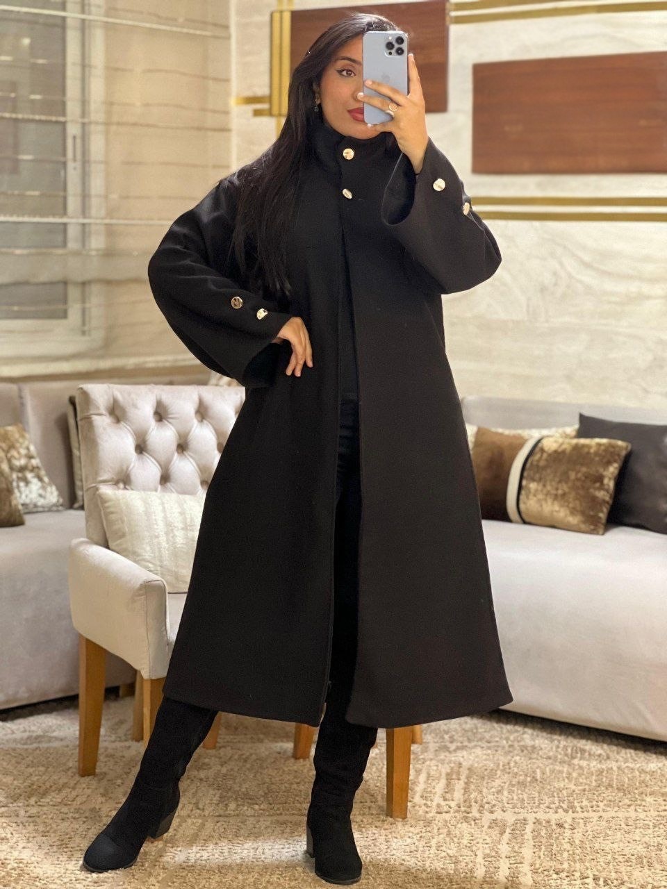 manteau long italien