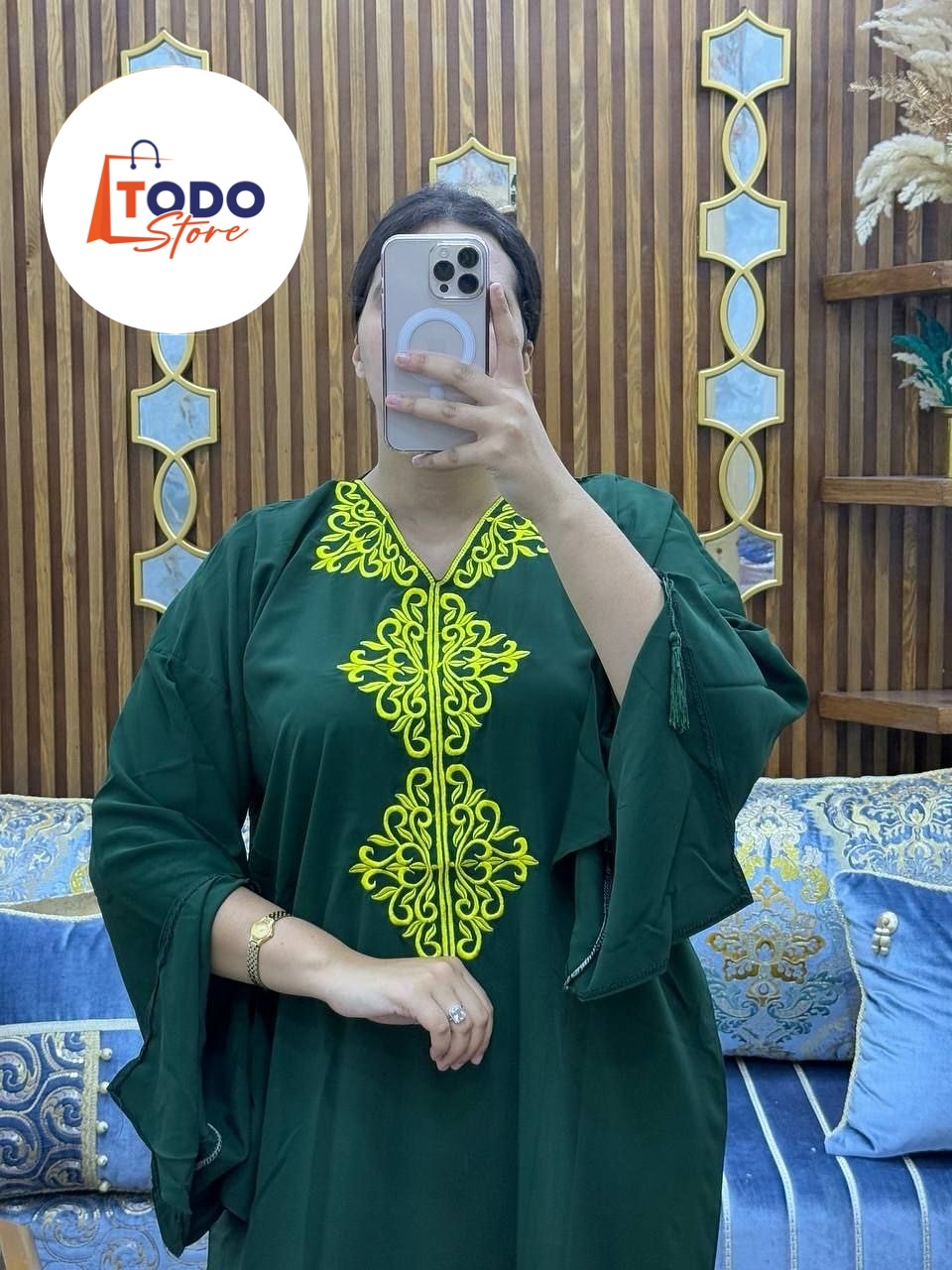 قفطان مطروز هماوي بسفيفة فاليد