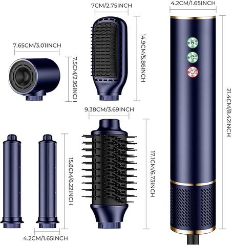 جهاز متعدد الوظائف لتجفيف وتصفيف الشعر