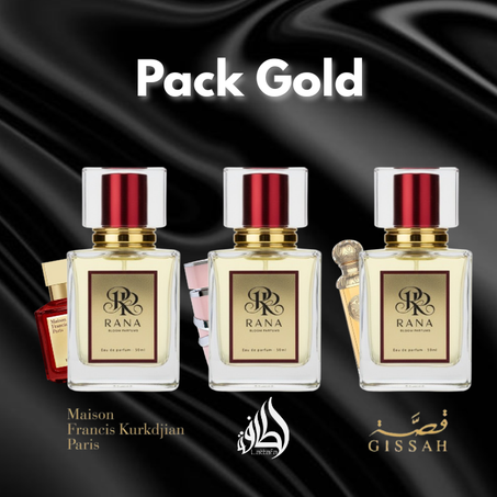 Pack Gold (Baccarat Rouge - Gissah Hudson Valley - Yara)