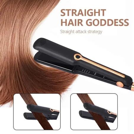 💨 Negative Ion Hair Straightener – Wide Ceramic Plates