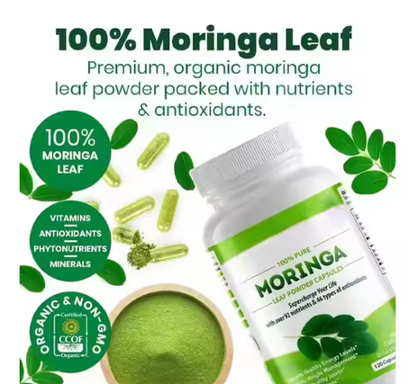 Image Moringa Capsules Supplement