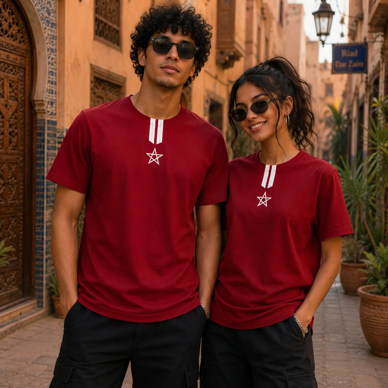T-Shirt Maroc 2026 Rouge