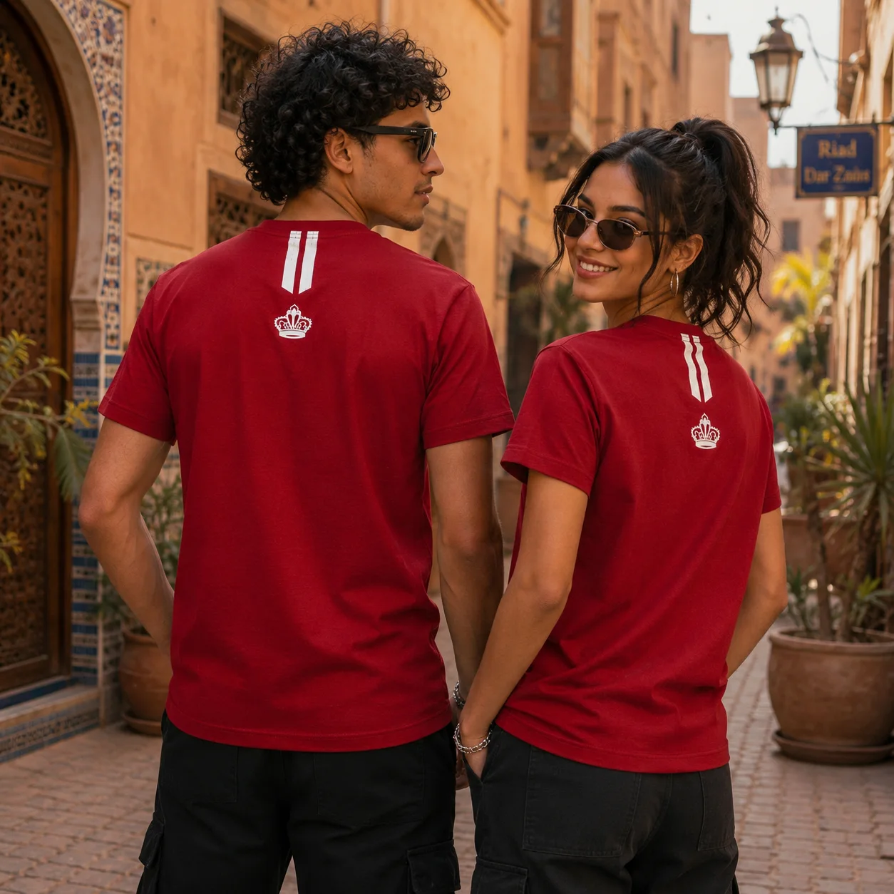 T-Shirt Maroc 2026 Rouge