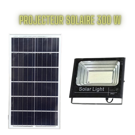 Projecteure Solaire 300W