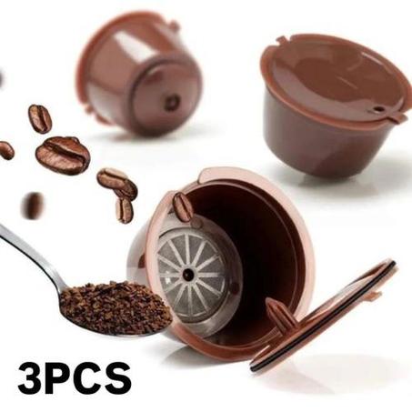 كبسولات قهوة قابلة لإعادة التعبئة متوافقة مع آلات Dolce Gusto – صديقة للبيئة وقابلة لإعادة الاستخدام