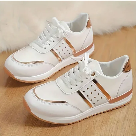 Chic Gold Sneakers
