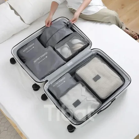 طقم منظم شنطة السفر