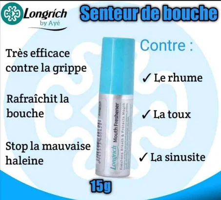 BAIN DE BOUCHE DE LONGRICH