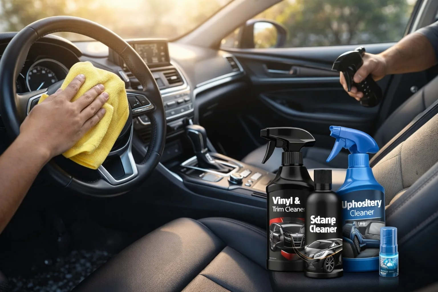 العناية الداخلية للسيارات