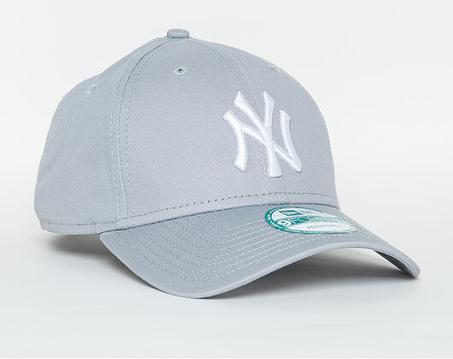Casquette New Era - MLB Essential 9FORTY - NY Yankees - Gris/Blanc