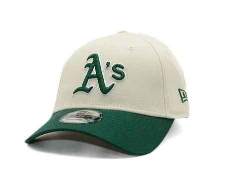 Casquette New Era  - Oakland Athletics - Vert foncé