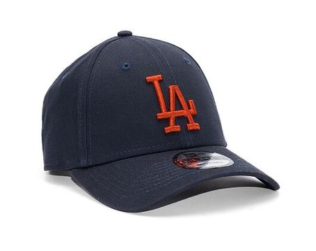 Casquette New Era 9FORTY MLB League Essential Los Angeles Dodgers Navy / Brown