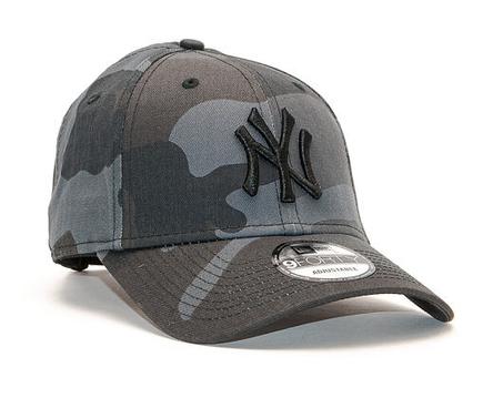 Casquette New Era - MLB Essential 9FORTY - NY Yankees - Camouflage nocturne / Noir