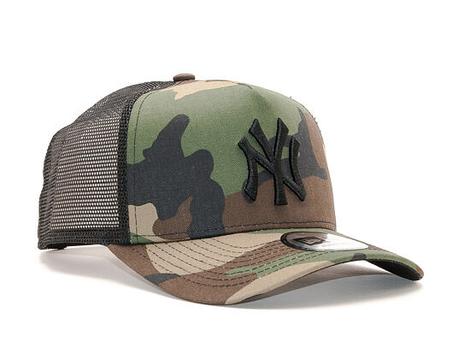 Casquette New Era clean trucker New York Yankees